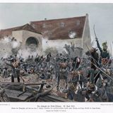 Die befestigte Gehöft von Hougoumont und die Herberge von Belle-Alliance waren die Wellenbrecher vor der Front der Allierten.