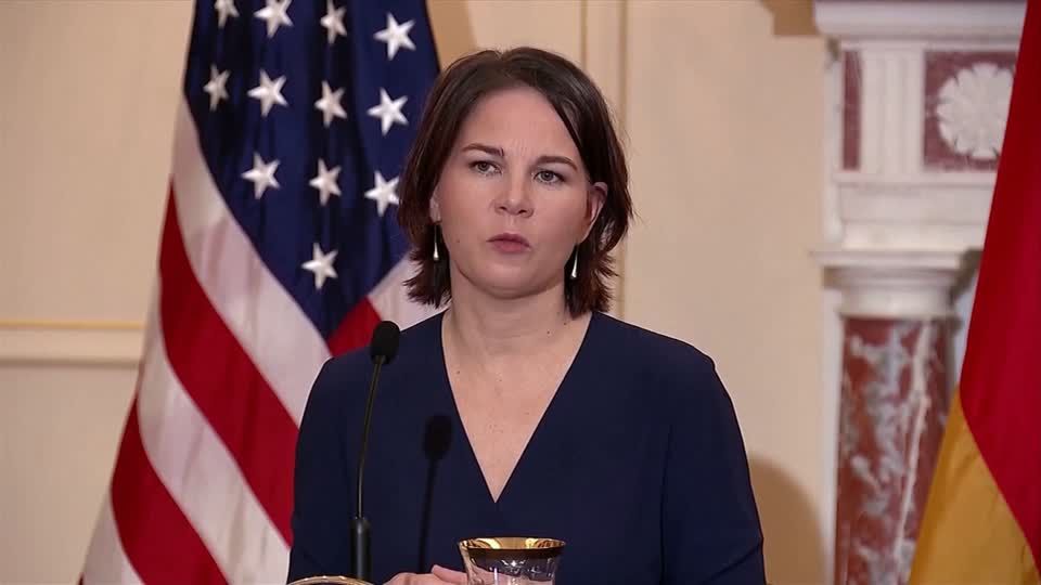 Video: Baerbock unterstreicht gemeinsame Haltung gegenüber Russland Video: Baerbock unterstreicht gemeinsame Haltung gegenüber Russland