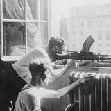 Resitance im Kampf gegen die abrückenden Deutschen.