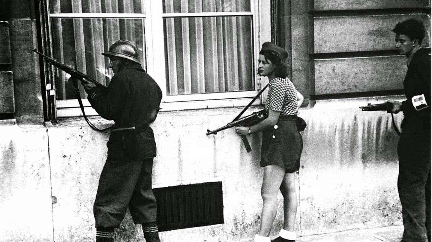 Die Befreiung von Paris.