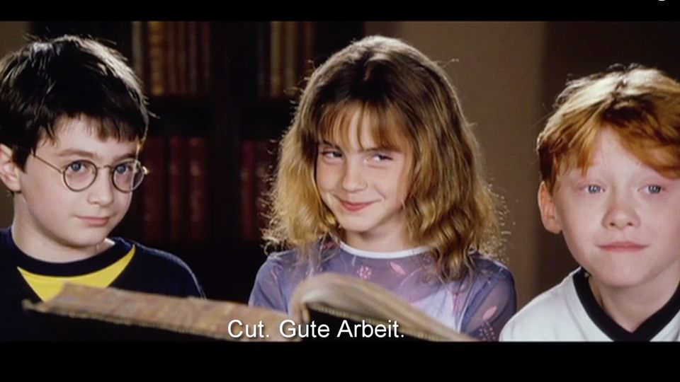 Süße Szene: Frühe Probeaufnahme des Harry-Potter-Trios veröffentlicht