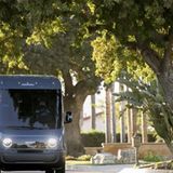 Rivian Amazon Delivery Van
