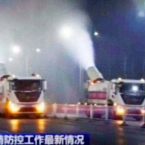 Zero-Covid-Strategie: China desinfiziert ganze Stadt im Lockdown