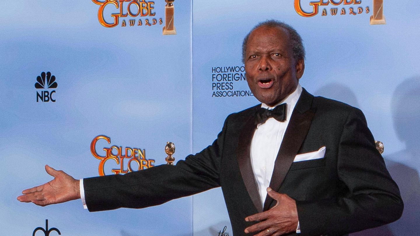 Sidney Poitier bei den Golden Globes im Jahr 2012