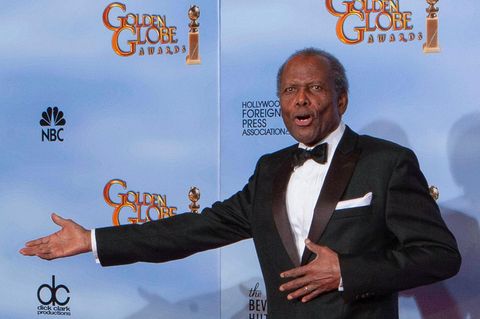 Sidney Poitier bei den Golden Globes im Jahr 2012