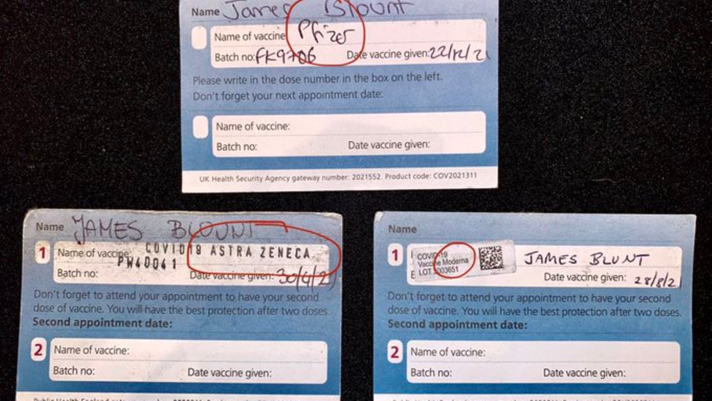 “I take EVERYTHING”: James Blunt puts you in a good mood with his vaccine tweet