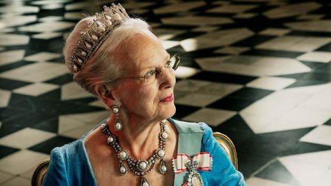 Zum 50. Thronjubiläum veröffentlichte das Königshaus dieses offizielle Foto von Königin Margrethe II.