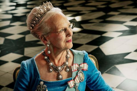 Zum 50. Thronjubiläum veröffentlichte das Königshaus dieses offizielle Foto von Königin Margrethe II.