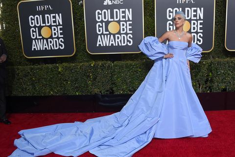 Lady Gaga bei der Verleihung der Golden Globes im Jahr 2019