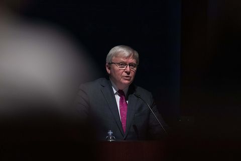 Kevin Rudd kritisiert den Fall Djokovoc als "Ablenkungsmanöver"