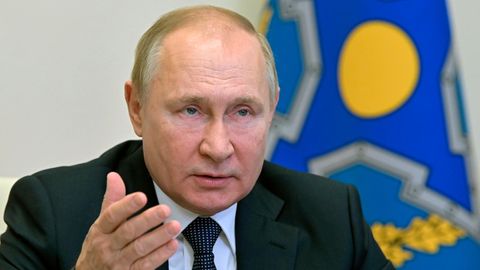 Wladimir Putin will keine "Revolutionen" in ehemaligen Sowjetstaaten zulassen