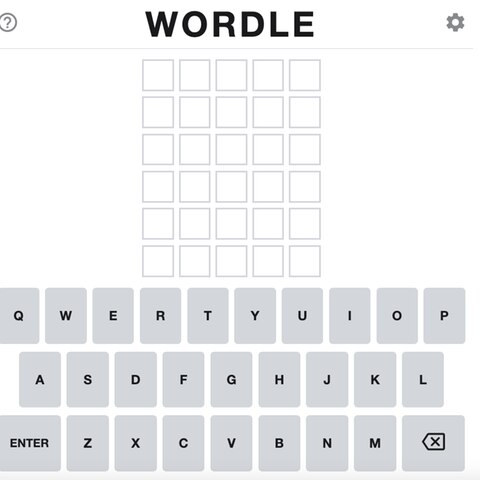 "Wordle": So schlicht sieht das Online-Rätsel aus