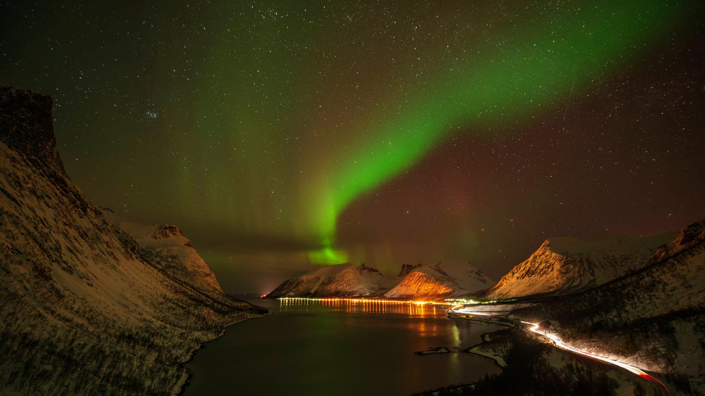 Norwegen Nordlicht