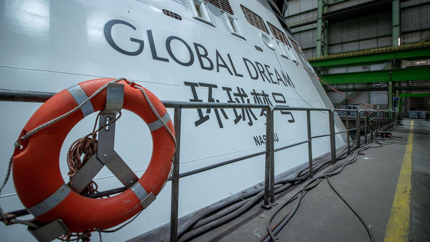 Global Dream im Baudock