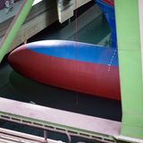 Bug der Global Dream im Baudock