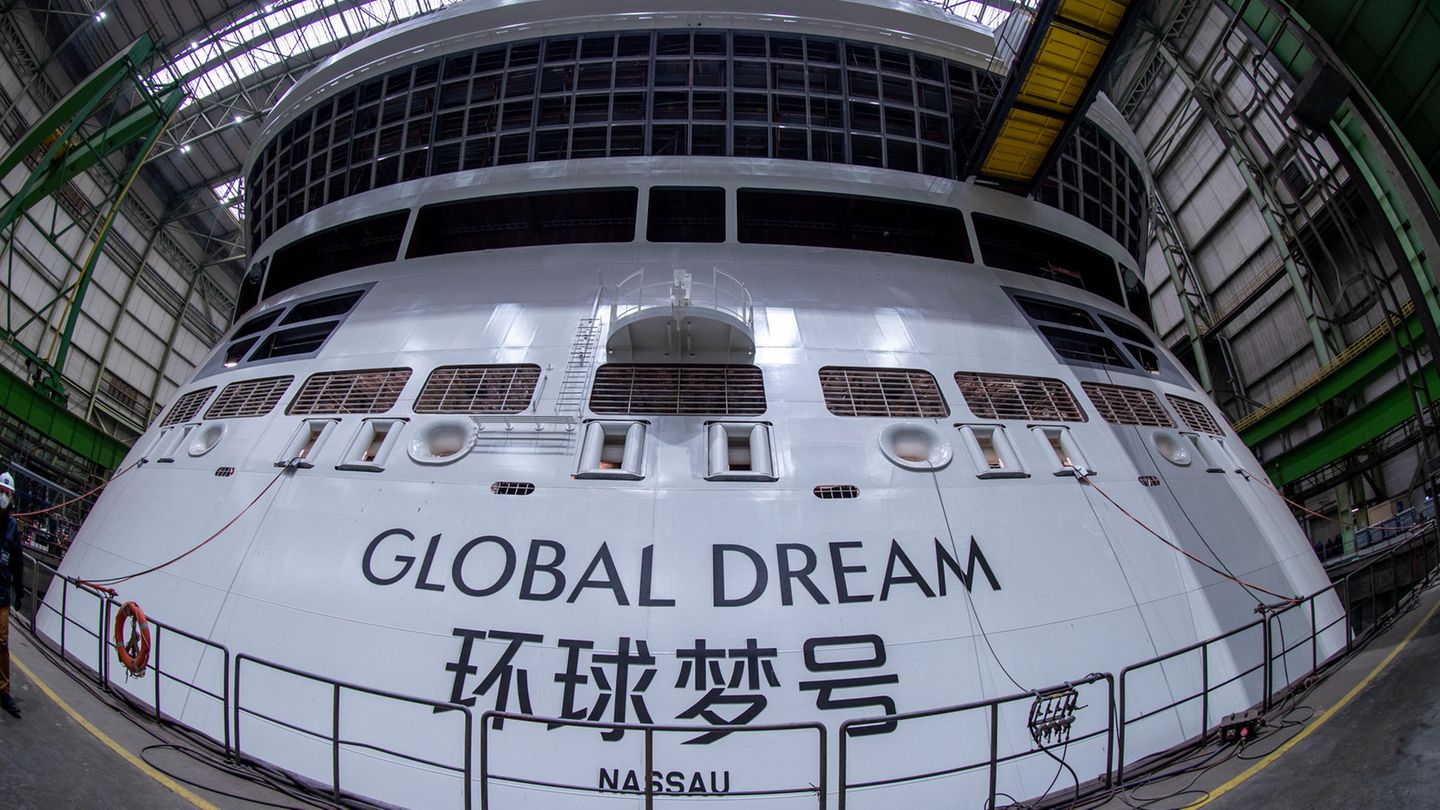 Global Dream im Baudock
