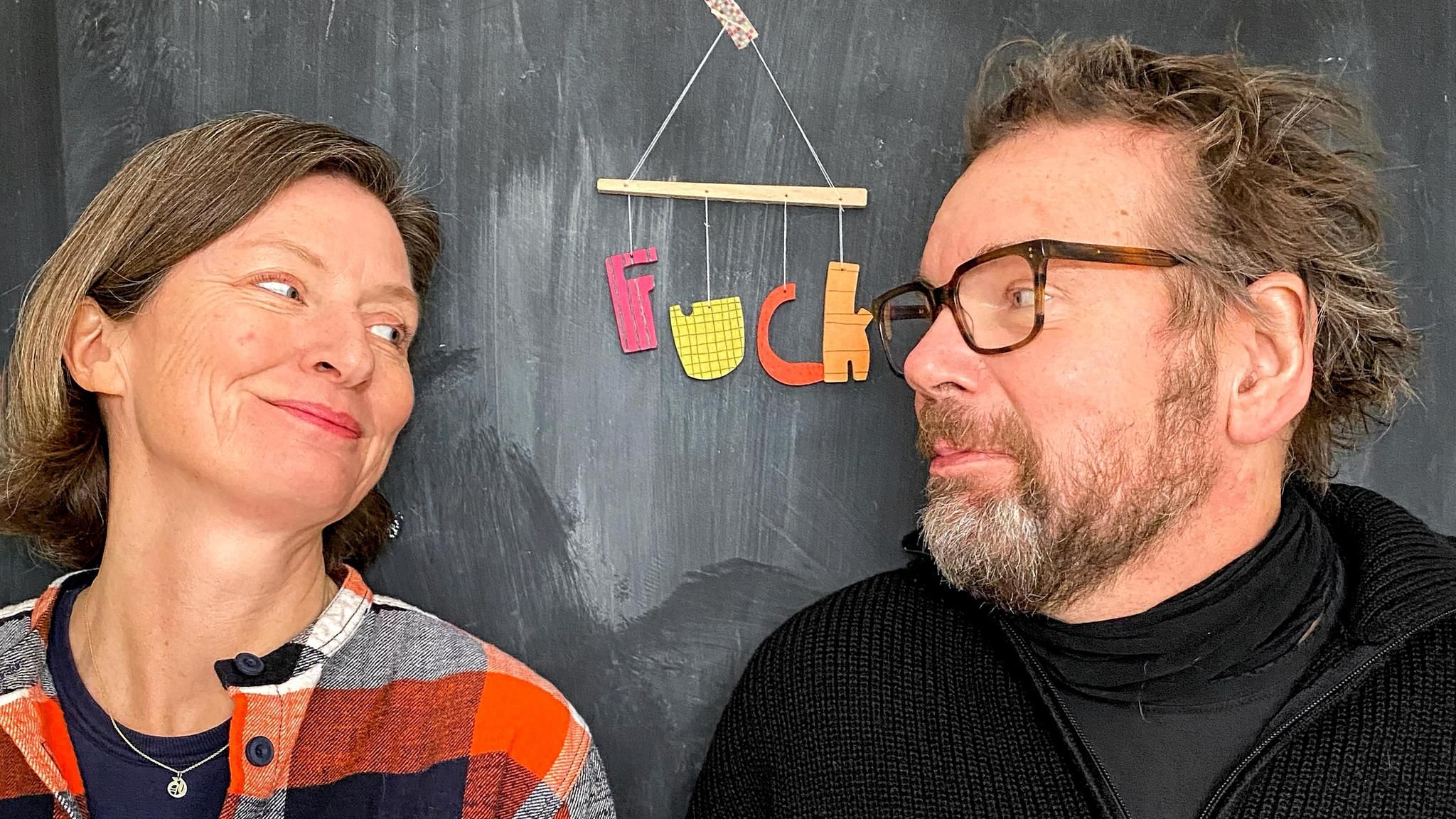 Sabine und ihr Ehemann Gode, der an einem Hirntumor erkrankt ist