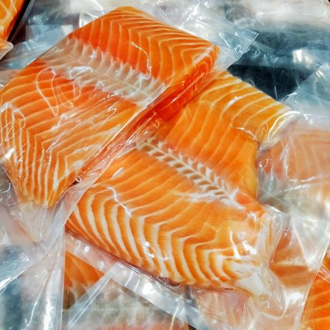 Chemikalien im Lachs Filet