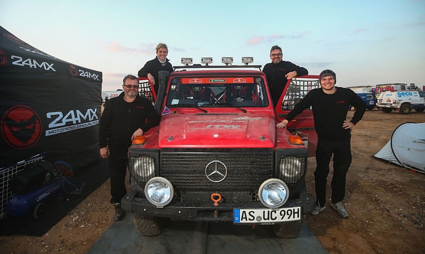 Rallye Dakar Classic Mercedes 280 GE Team Ruppert