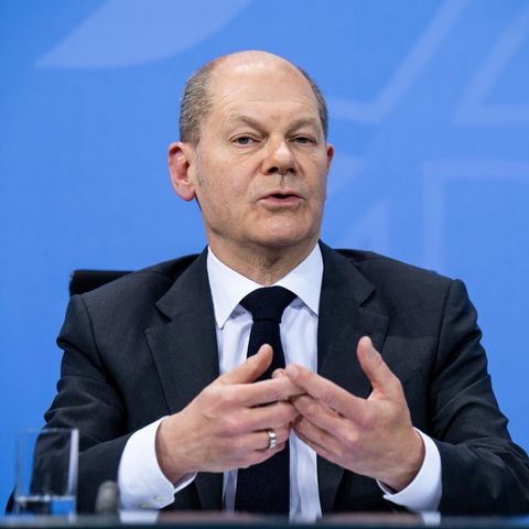 Bundeskanzler Olaf Scholz (SPD)