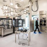 Platz 8: Boehringer Ingelheim (4,4 Punkte)  Das Pharmaunternehmen aus Rheinland-Pfalz (hier eine Anlage zur Tablettenherstellung) erforscht, entwickelt, produziert und vertreibt Arzneimittel. Ein Projektmanager lobt "Gehalt, Entwicklungsmöglichkeiten, Unternehmenskultur, Arbeitszeiten, Fortbildung".