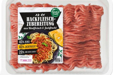 Lidl bringt Hybridprodukte mit Fleisch und Jackfrucht ins Kühlregal