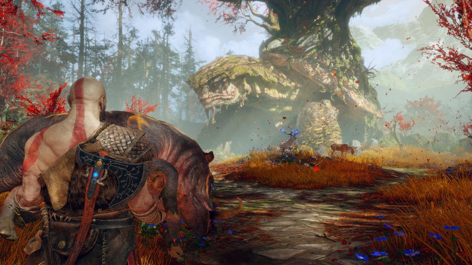 Beeindruckende Landschaften bei God of War Beeindruckende Landschaften bei God of War