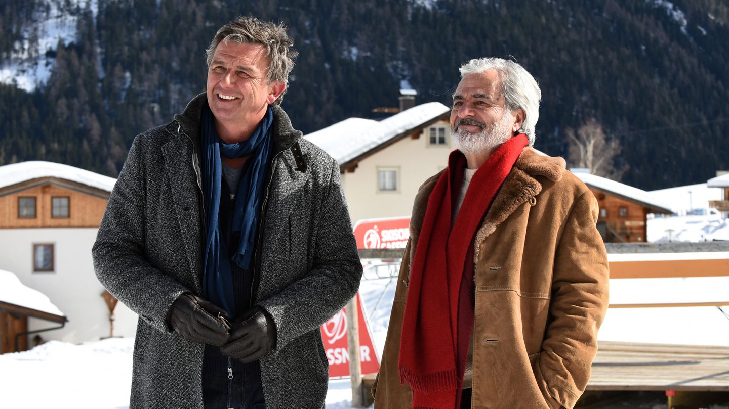Hans Sigl (l.) als "Der Bergdoktor"