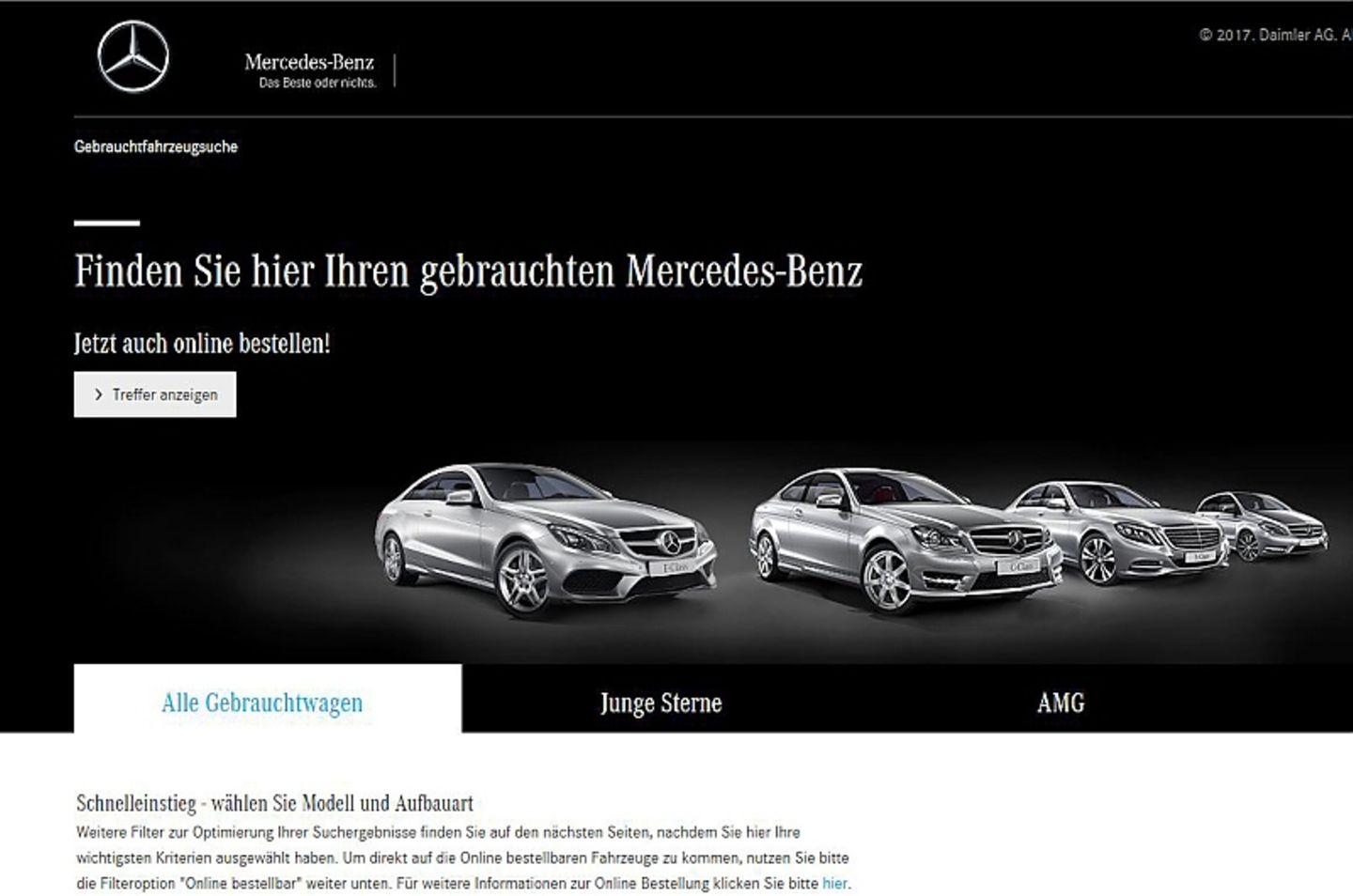 Mercedes Gebrauchtwagen