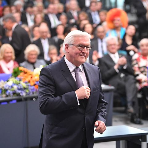 Steinmeier bei seiner Vereidigung 2017