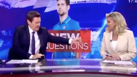 "Er ist ein Arschloch": Moderatoren beleidigen Djokovic in geleaktem Video