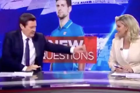 "Er ist ein Arschloch": Moderatoren beleidigen Djokovic in geleaktem Video