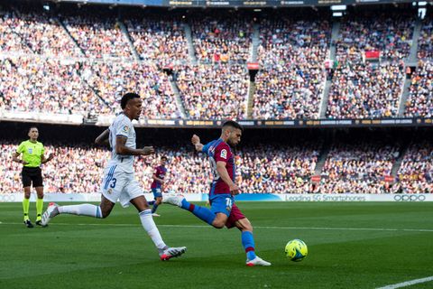 La Liga Begegnung zwischen FC Barcelona und Real Madrid