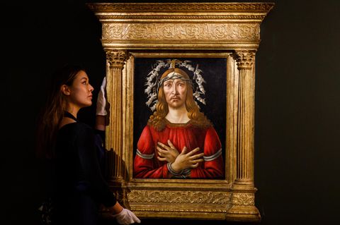 Sandro Botticellis 'Man of Sorrows' soll für 40 Millionen US-Dollar bei Sotheby's in New York versteigert werden