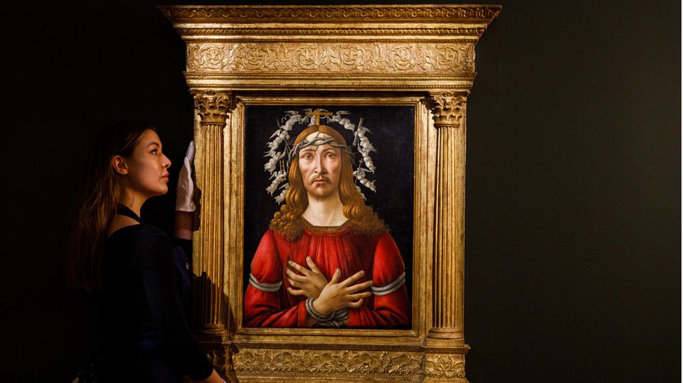 Sandro Botticellis 'Man of Sorrows' soll für 40 Millionen US-Dollar bei Sotheby's in New York versteigert werden