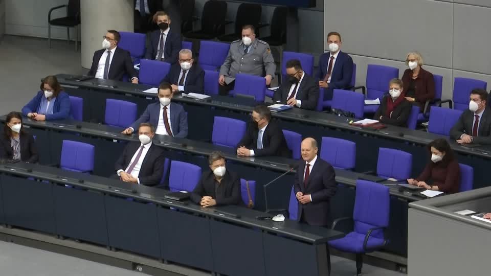 Video: Olaf Scholz spricht sich erneut für die Impfpflicht aus