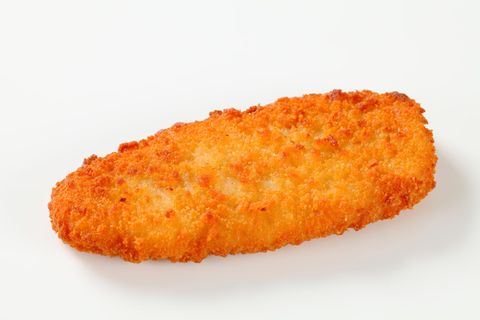 Ein paniertes Fischfilet