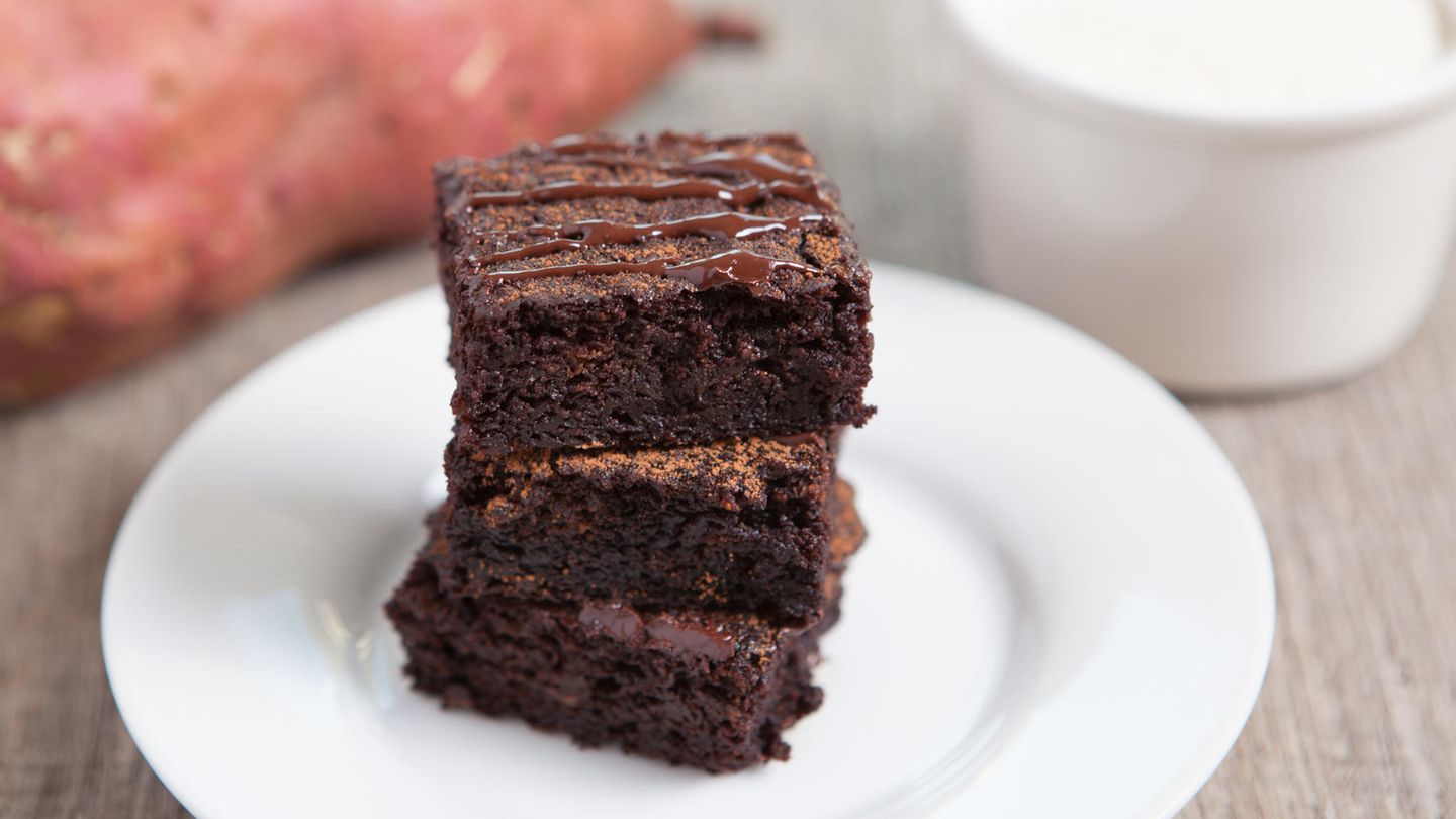 vegane Süßkartoffel-Brownies