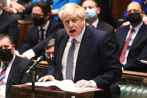 Der britische Premierminister Boris Johnson