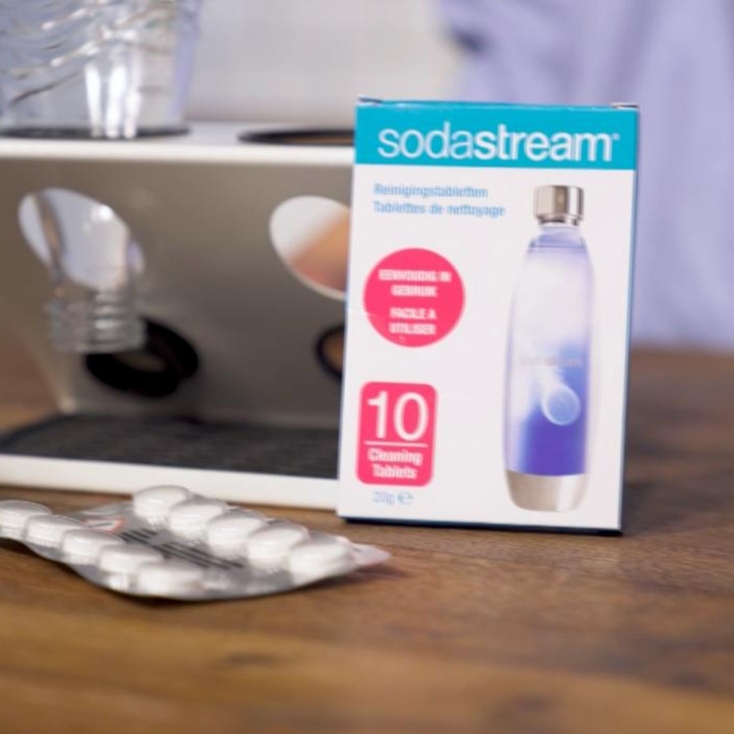 Küchen-Hack: So reinigen Sie Sodastream-Flaschen