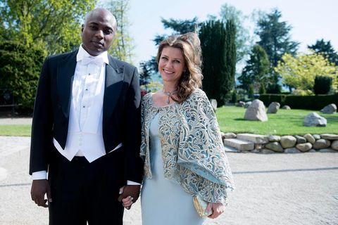 Durek Verrett und Märtha Louise
