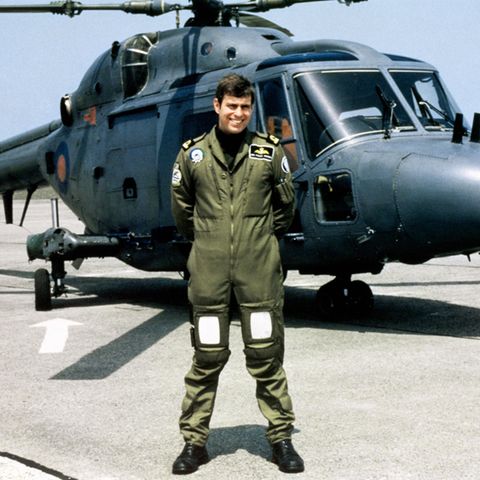 Prinz Andrew lenkte als Pilot des 702 Naval Air Squadron auch Lynx-Hubschrauber