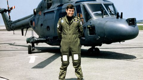 Prinz Andrew lenkte als Pilot des 702 Naval Air Squadron auch Lynx-Hubschrauber