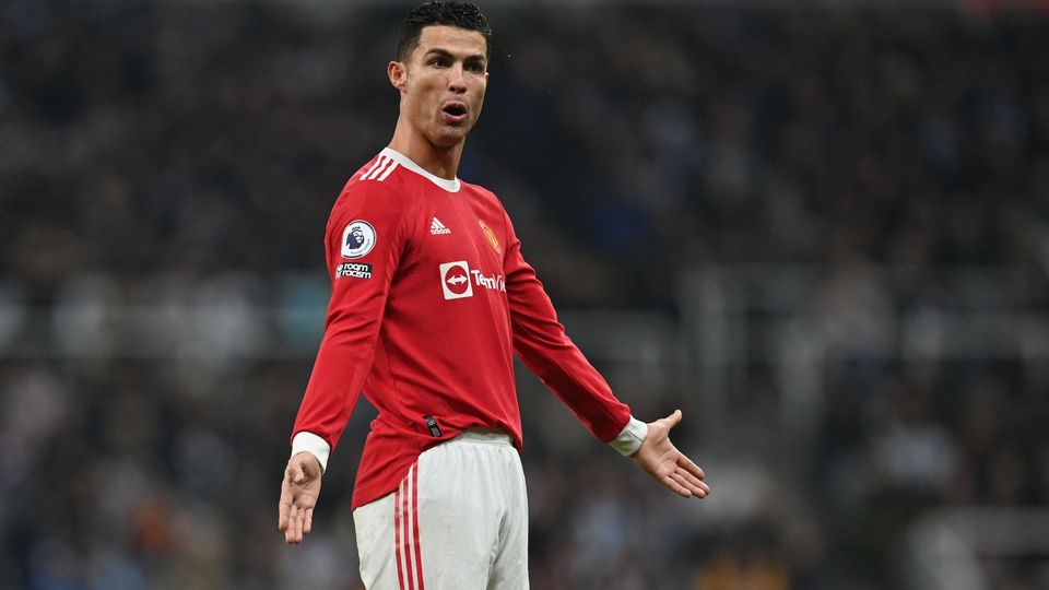 Cristiano Ronaldo Manchester United Newcastle 2021-22