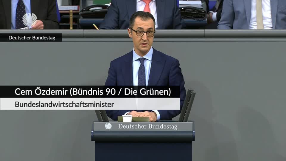 Video: Özdemir: Gegen Landwirtschaft auf Kosten der Menschen, der Tiere und des Klimas Video: Özdemir: Gegen Landwirtschaft auf Kosten der Menschen, der Tiere und des Klimas