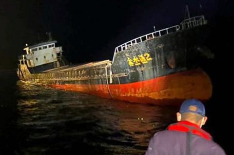 Geisterschiff vor der Küste Thailands