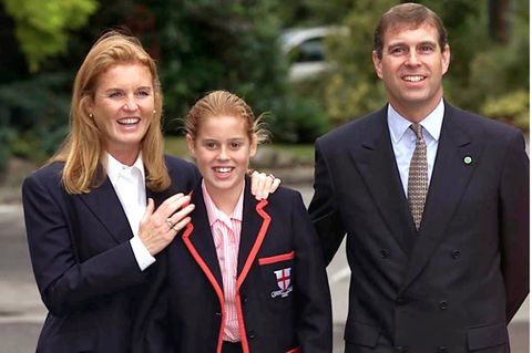 Sarah Ferguson und Prinz Andrew mit Tochter Beatrice