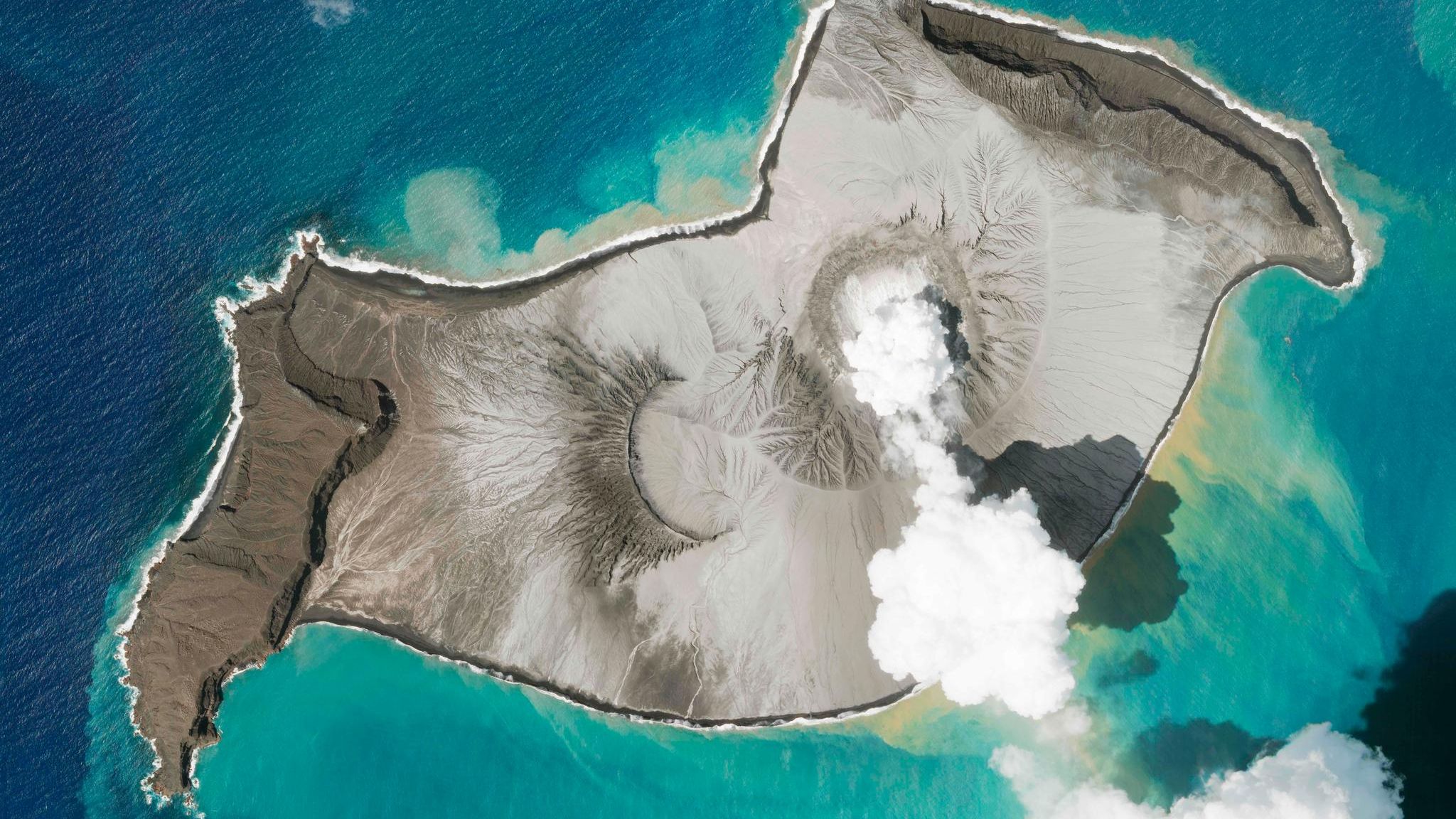 Ausbruch von Untersee-Vulkan Tsunami-Wellen treffen mehrere Küsten STERN.de Foto Bild