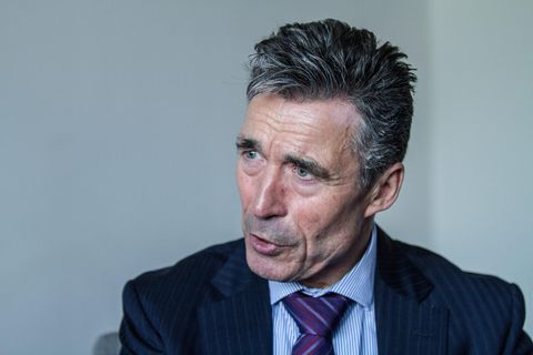Anders Fogh Rasmussen im Interview (Archiv-Foto)
