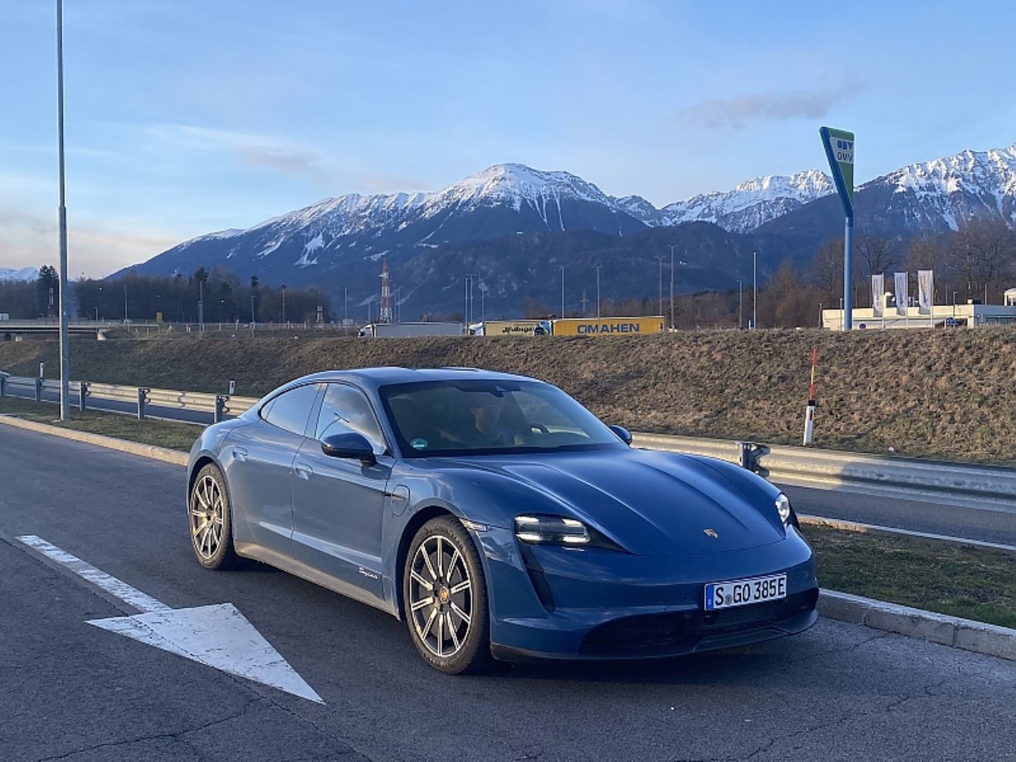 Porsche Taycan Roadtrip München - Zagreb 2021